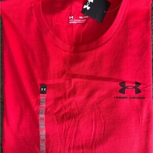 Under Armour Men's Bold Red Tee